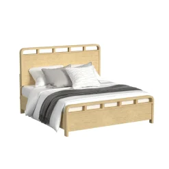 Mor Furniture Beds|Emberly Panel Bed In Natural, Twin