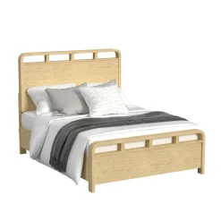 Mor Furniture Beds|Emberly Panel Bed In Natural, Twin