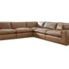 Mor Furniture Modular Sofas|Sectionals|Emillia 5 Piece Sectional In Caramel