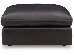 Mor Furniture Ottomans|Emillia Oversized Ottoman In Caramel Leather