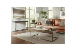 Mor Furniture Sofa & End Tables|Ennis End Table In Brown Sable