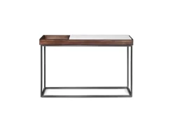 Mor Furniture Sofa & End Tables|Ennis Sofa Table In Brown Sable