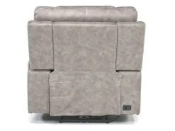 Mor Furniture Recliners|Estilo 2 Power Recliner In Canyon Walnut