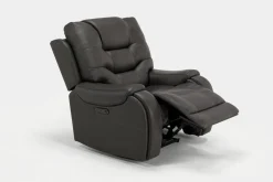 Mor Furniture Recliners|Estilo 2 Power Recliner In Canyon Walnut