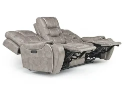 Mor Furniture Reclining Sofas|Sofas|Estilo 2 Power Sofa In Canyon Gray