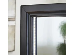 Mor Furniture Accent Mirrors|Evesen Accent Mirror In Black
