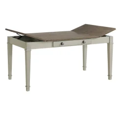Mor Furniture Dining Tables|Farmington Dining Table In Medium Brown/Washed Stone