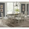 Mor Furniture Dining Chairs|Farmington Side Chair In Medium Brown/Washed Stone, Set Of 2
