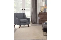 Mor Furniture Shop All Rugs|Faux Mink Luxe Rug In Ivory, 5’ X 8’