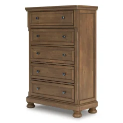 Mor Furniture Dressers & Chests|Feddinger Chest In Medium Brown