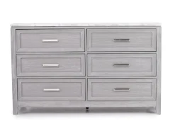 Mor Furniture Bedroom Sets|Fiona Storage Bed, Dresser, Mirror & Nightstand In Mist Gray, Queen