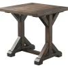 Mor Furniture Sofa & End Tables|Flynn End Table In Walnut