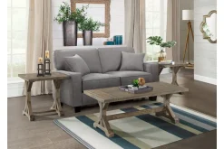 Mor Furniture Sofa & End Tables|Flynn End Table In Walnut