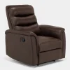Mor Furniture Recliners|Forte Recliner In Dark Brown