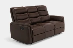 Mor Furniture Reclining Sofas|Sofas|Forte Reclining Sofa In Dark Brown