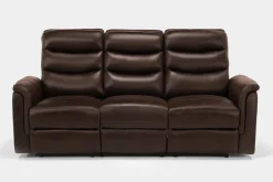 Mor Furniture Reclining Sofas|Sofas|Forte Reclining Sofa In Dark Brown