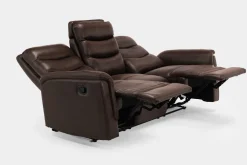 Mor Furniture Reclining Sofas|Sofas|Forte Reclining Sofa In Dark Brown