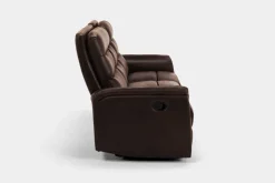 Mor Furniture Reclining Sofas|Sofas|Forte Reclining Sofa In Dark Brown