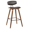 Mor Furniture Counter Height Stools|Barstools|Fox Counter Height Stool In Brown