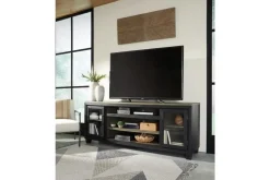 Mor Furniture Media Consoles & Hutches|Tv Stands|Foyland Media Console In Black/Brown