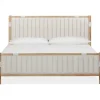 Mor Furniture Upholstered Beds|Beds|Furano Channel Upholstered Panel Bed In Ginger, Full
