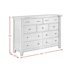 Mor Furniture Dressers & Chests|Gage Dresser In Chestnut