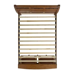 Mor Furniture Storage Beds|Beds|Gage Sleigh Bed W/ Storage In Chestnut, Queen