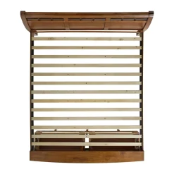Mor Furniture Storage Beds|Beds|Gage Sleigh Bed W/ Storage In Chestnut, Queen