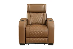 Mor Furniture Recliners|Gallington 2 Power Recliner In Brown