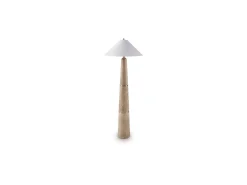 Mor Furniture Shop All Lighting & Lamps|Office Lighting|Gasparleigh Floor Lamp In Natural Brown