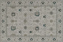 Mor Furniture Shop All Rugs|Gatsby Regent Rug In Ivory & Green, 5’ X 7’
