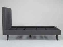 Mor Furniture Adjustable Foundations|Gavin Upholstered Adjustable Foundation Bed In Charcoal, Full