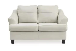 Mor Furniture Loveseats|Genoa Loveseat In Leather Coconut