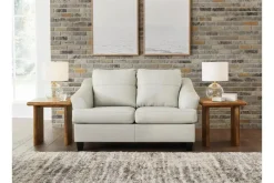 Mor Furniture Loveseats|Genoa Loveseat In Leather Coconut