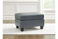 Mor Furniture Ottomans|Genoa Ottoman In Leather Coconut