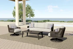 Mor Furniture Outdoor Coffee Tables|Genova Outdoor Coffee Table In Brown
