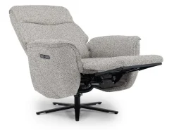 Mor Furniture Recliners|Gentry Power Swivel Recliner In Gellar Birch
