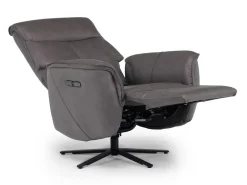 Mor Furniture Recliners|Gentry Power Swivel Recliner In Gellar Birch