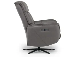 Mor Furniture Recliners|Gentry Power Swivel Recliner In Gellar Birch