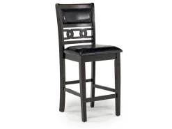 Mor Furniture Round Dining Sets|Counter Height Dining Sets|Gia Counter Height Extendable Round Dining Table & 2 Stools In Gray