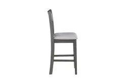 Mor Furniture Counter Height Stools|Barstools|Gia Counter Height Stool In Gray, Set Of 2
