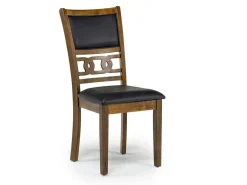 Mor Furniture Seating For 4|Dining Room Sets|Gia Dining Table & 4 Chairs In Dark Brown