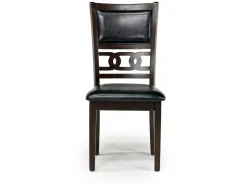 Mor Furniture Seating For 4|Dining Room Sets|Gia Dining Table & 4 Chairs In Dark Brown