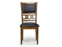 Mor Furniture Seating For 2|Round Dining Sets|Gia Extendable Round Dining Table & 2 Chairs In Dark Brown