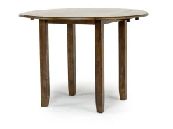 Mor Furniture Seating For 2|Round Dining Sets|Gia Extendable Round Dining Table & 2 Chairs In Dark Brown