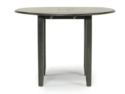 Mor Furniture Seating For 2|Round Dining Sets|Gia Extendable Round Dining Table & 2 Chairs In Dark Brown