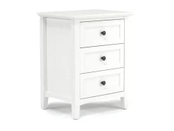 Mor Furniture Bedroom Sets|Grace Panel Bed, Dresser, Mirror & Nightstand In Snowfall, Full