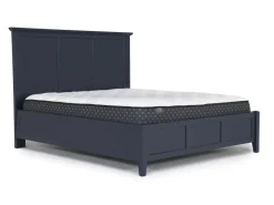 Mor Furniture Beds|Grace Panel Bed In Raven, Full