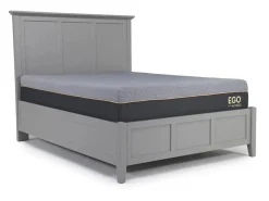 Mor Furniture Beds|Grace Panel Bed In Raven, Full