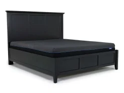 Mor Furniture Beds|Grace Panel Bed In Raven, Full